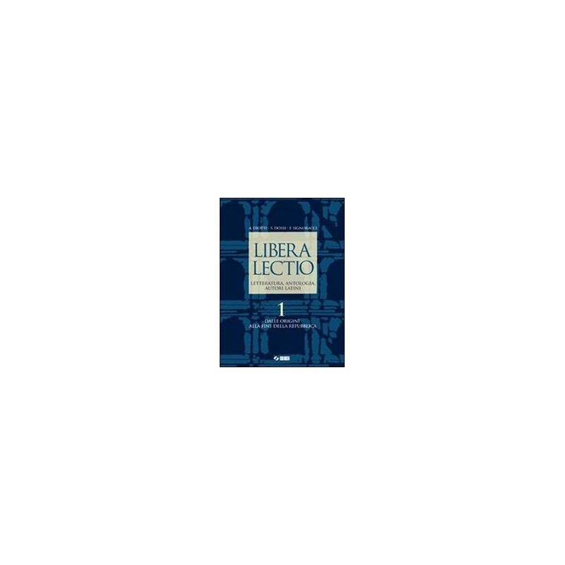 LIBERA LECTIO 1  ORIGINI FINE REPUBBLICA