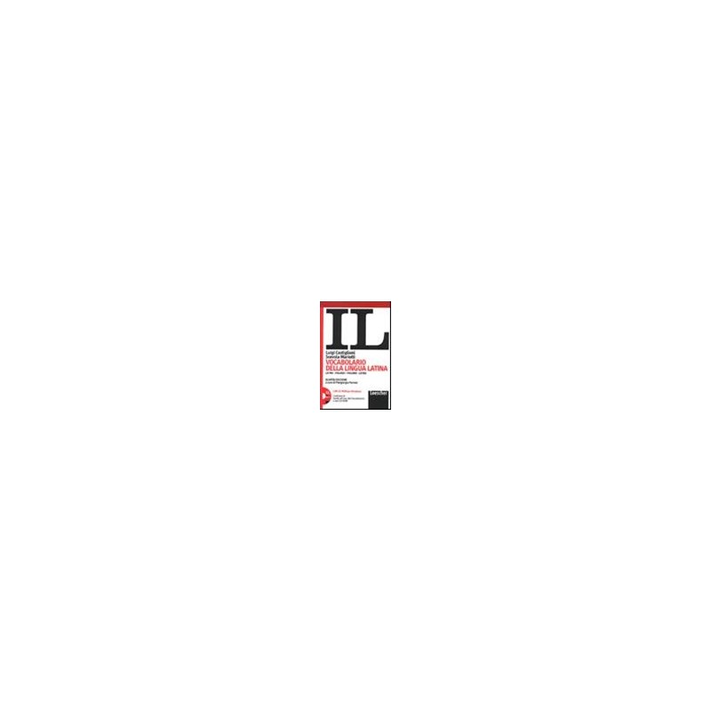 IL  VOCABOLARIO D LINGUA LATINA +CD ROM
